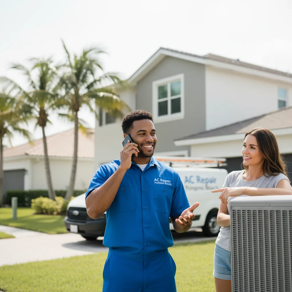 AC Repair Pompano Beach customer support in Flatwoods